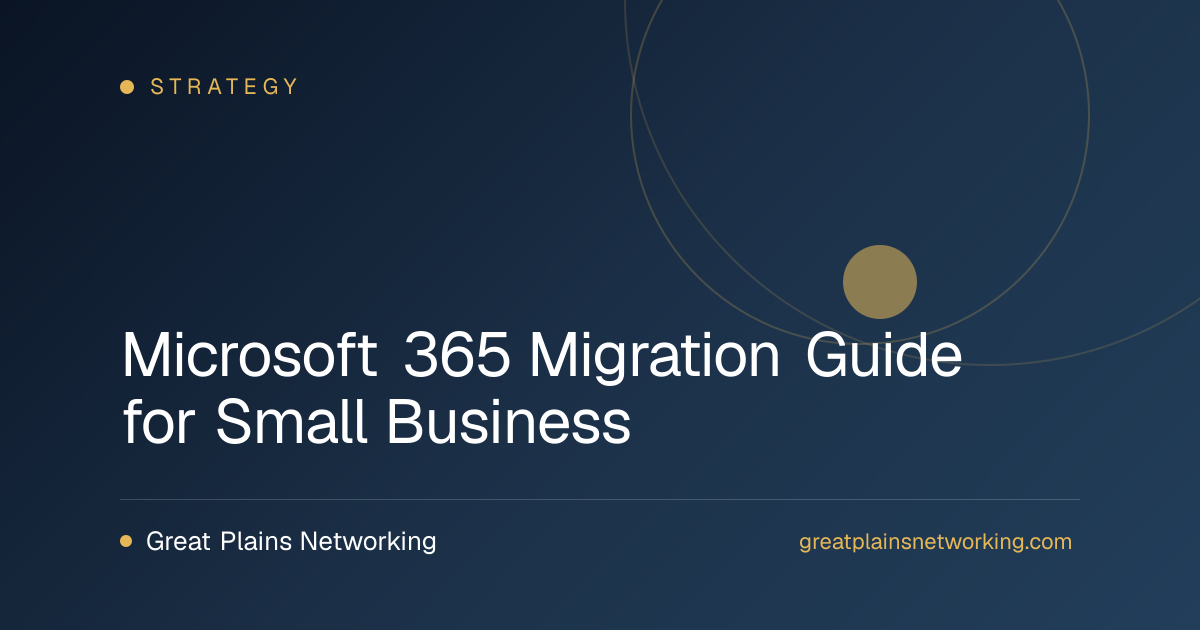 Microsoft 365 Migration Guide for Small Business