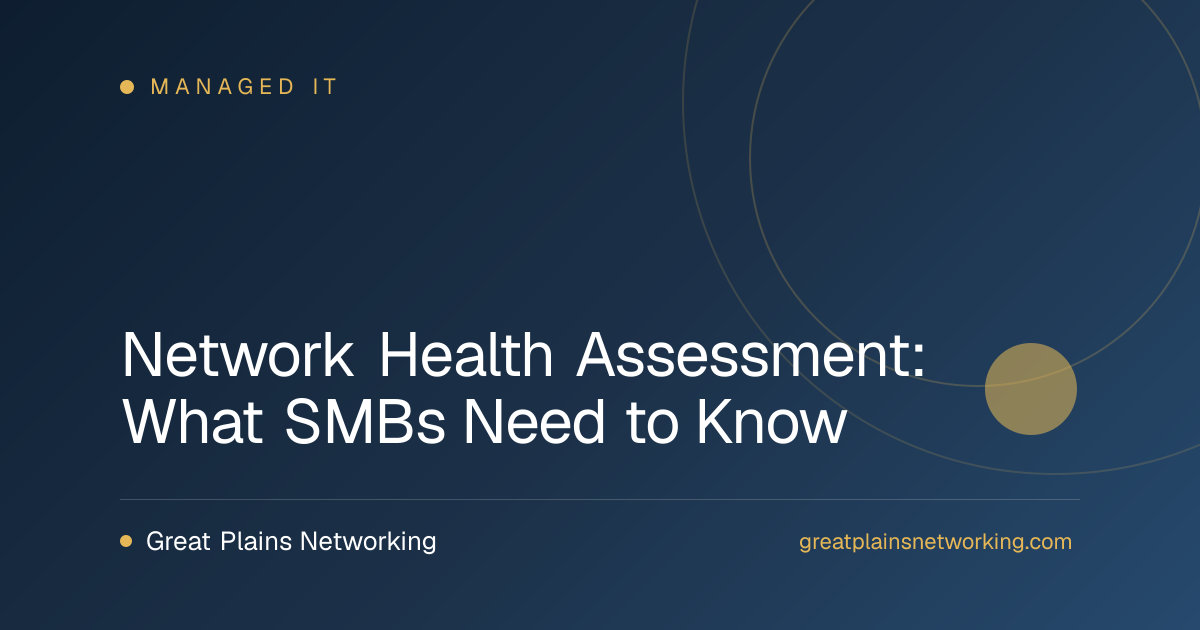 Network Health Assessment: What SMBs Need to Know